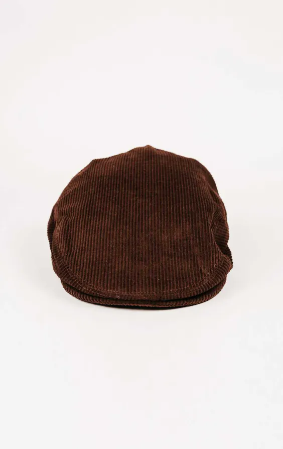 Brown Classic Corduroy Flat Cap - photo 1 Brown Classic Corduroy Flat Cap - photo 1