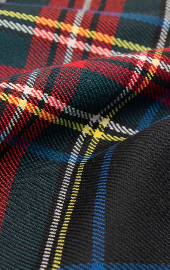 Dobell Green Tartan Handkerchief - photo 1 Dobell Green Tartan Handkerchief - photo 1