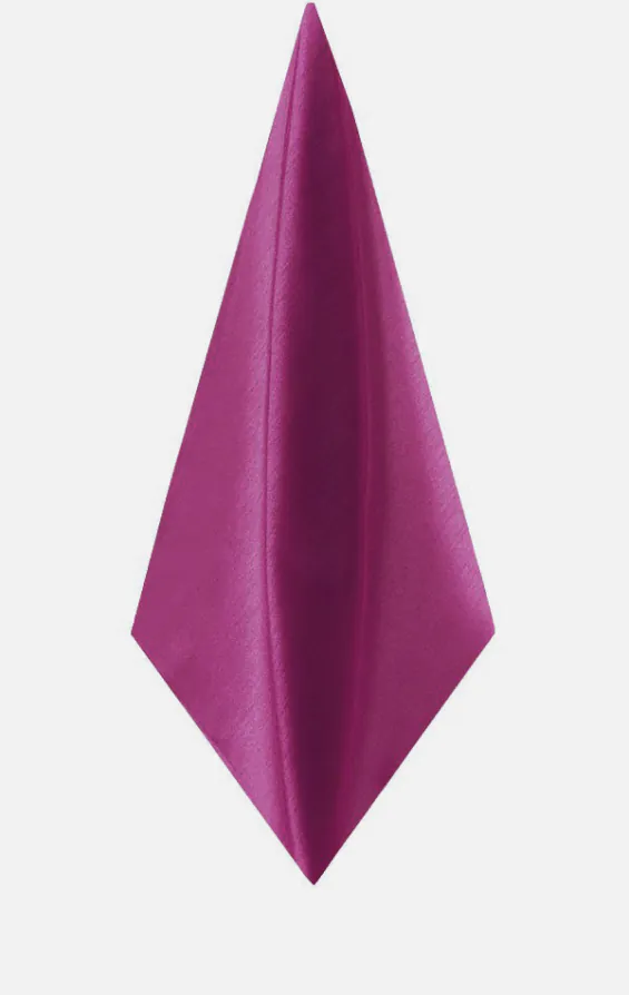 Purple Dupion Handkerchief - photo 1 Purple Dupion Handkerchief - photo 1