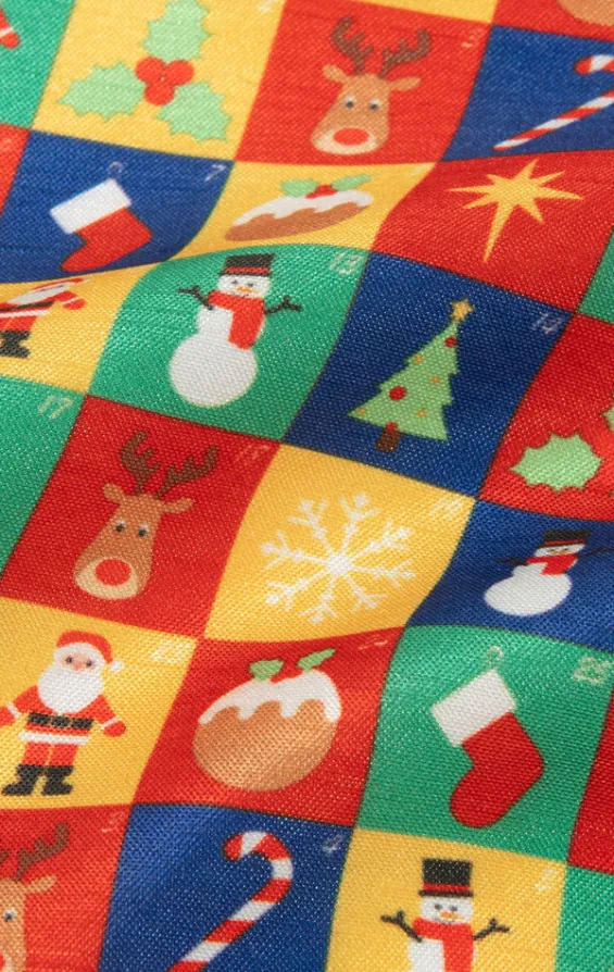 Advent Calendar Christmas Handkerchief - photo 1 Advent Calendar Christmas Handkerchief - photo 1
