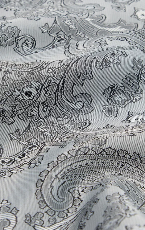 Grey Paisley Handkerchief - photo 1