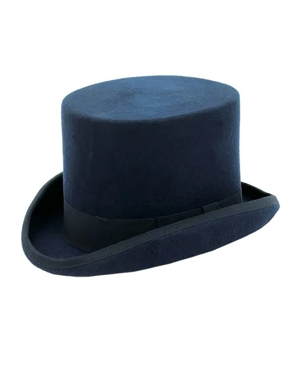 White wool top hat on sale