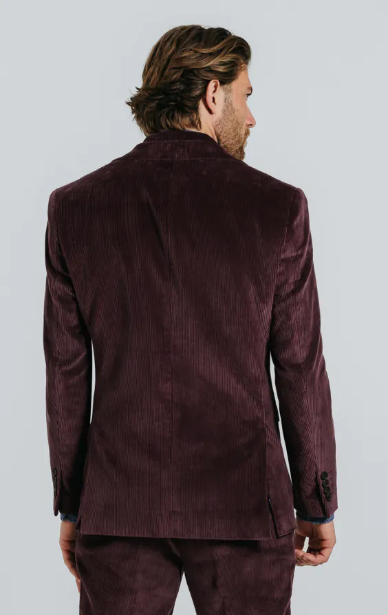 Burgundy Corduroy Jacket - photo 1