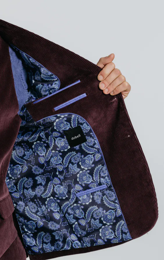 Burgundy Corduroy 3 Piece Suit - photo 5 Burgundy Corduroy 3 Piece Suit - photo 5