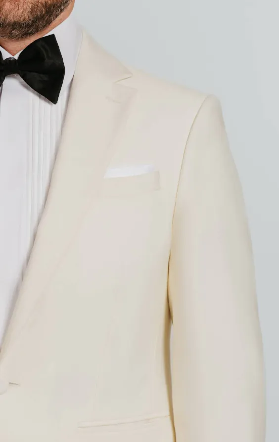 White Notch Lapel Tuxedo - photo 4 White Notch Lapel Tuxedo - photo 4