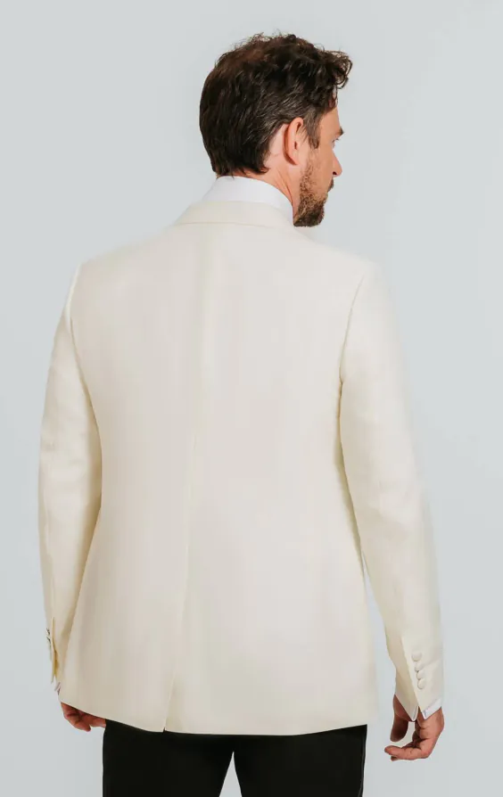 White Peak Lapel Slim Fit Tuxedo Jacket - photo 1 White Peak Lapel Slim Fit Tuxedo Jacket - photo 1