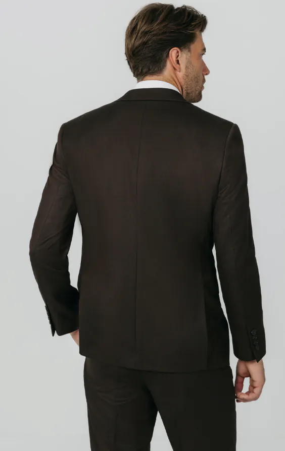 Brown Twill Suit Jacket - photo 5 Brown Twill Suit Jacket - photo 5