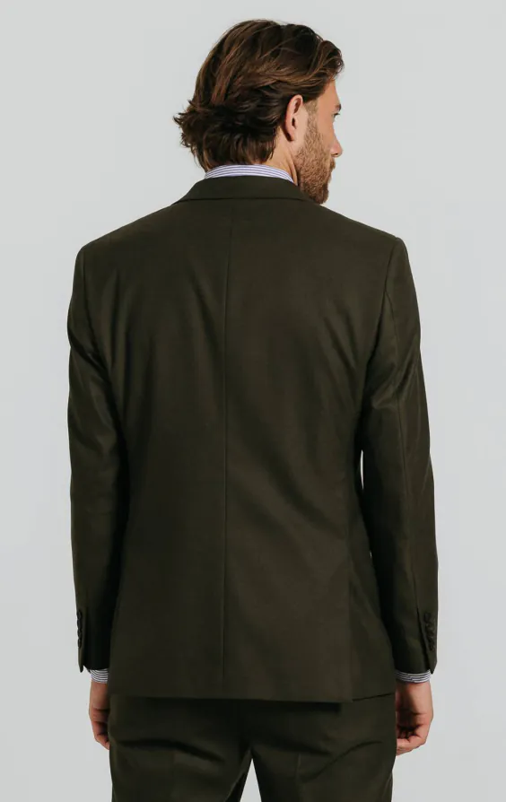 Dark Green Twill Suit - photo 2 Dark Green Twill Suit - photo 2