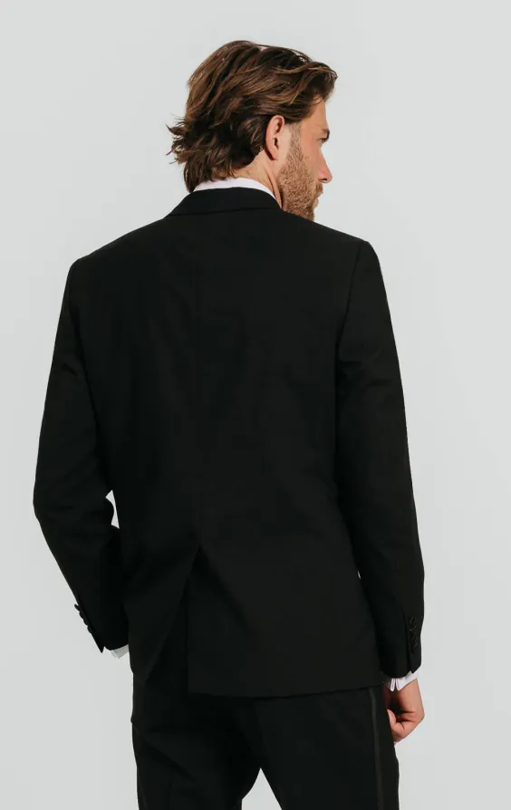 Black Double Breasted Dinner Jacket - photo 1 Black Double Breasted Dinner Jacket - photo 1