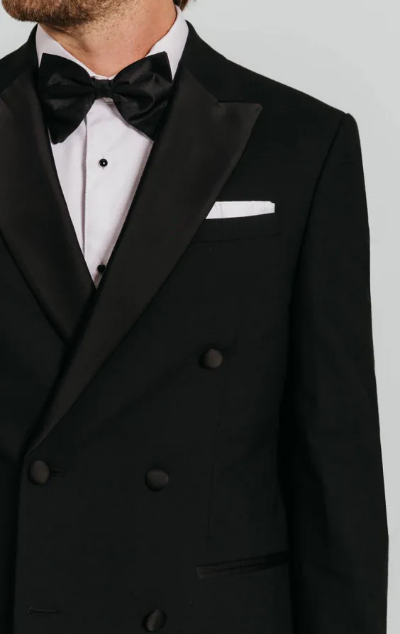 Black Double Breasted Dinner Jacket - photo 3 Black Double Breasted Dinner Jacket - photo 3