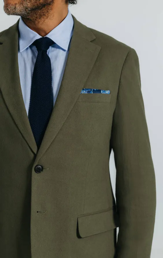 Green Linen Twill Suit - photo 5 Green Linen Twill Suit - photo 5