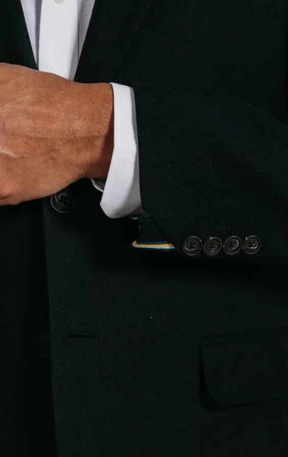 Black Linen Twill Suit - photo 1 Black Linen Twill Suit - photo 1