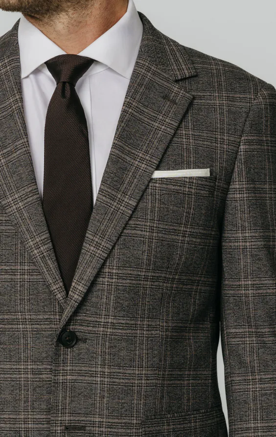 Brown Check Suit - photo 3 Brown Check Suit - photo 3