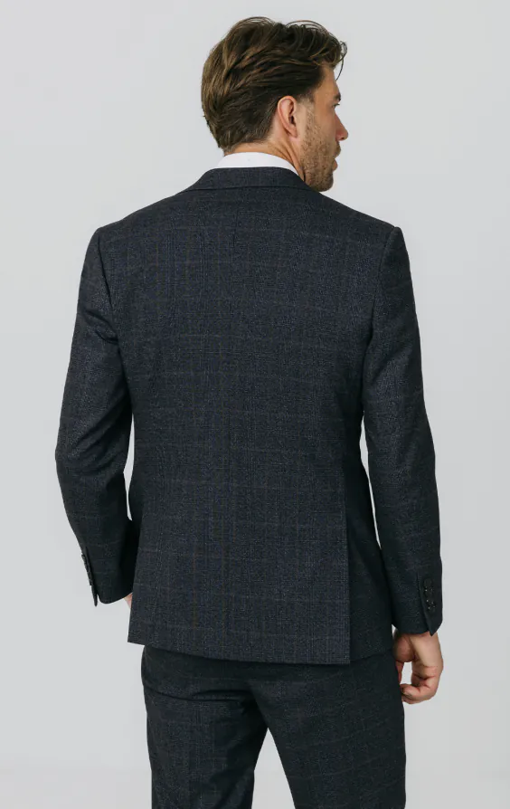 Navy with Rust Check Suit - photo 5 Navy with Rust Check Suit - photo 5