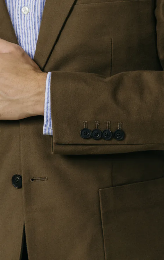 Taupe Moleskin Jacket - photo 2 Taupe Moleskin Jacket - photo 2