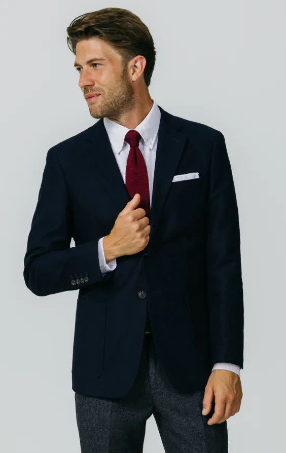 Navy Moleskin Jacket Navy Moleskin Jacket