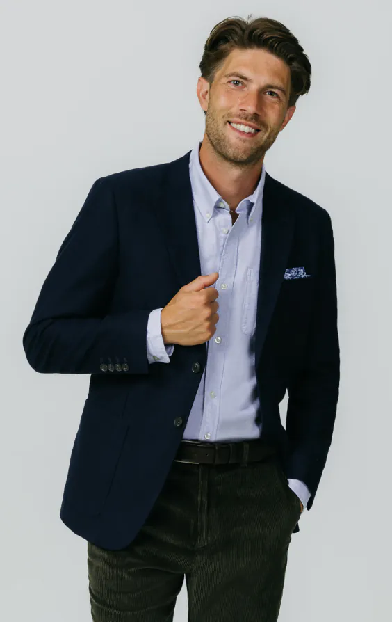 Navy Moleskin Jacket Navy Moleskin Jacket