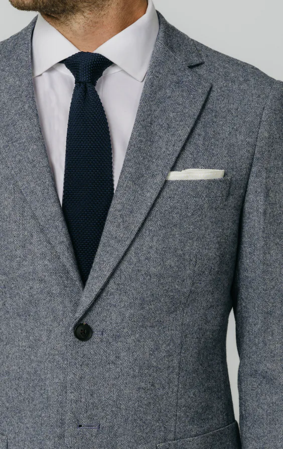 Blue Donegal Tweed Suit - photo 3 Blue Donegal Tweed Suit - photo 3