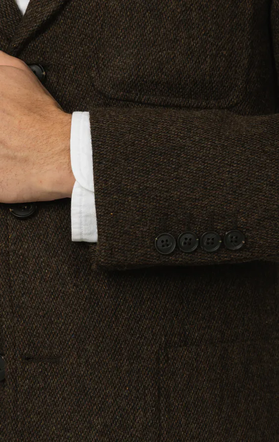 Brown Barleycorn Tweed Jacket - photo 2 Brown Barleycorn Tweed Jacket - photo 2