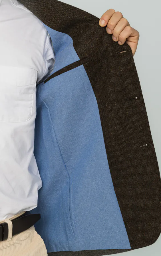 Brown Barleycorn Tweed Jacket - photo 4 Brown Barleycorn Tweed Jacket - photo 4