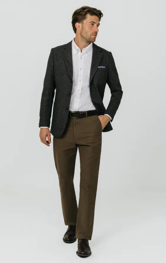 Grey Barleycorn Tweed Jacket - photo 1 Grey Barleycorn Tweed Jacket - photo 1