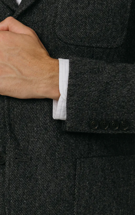 Grey Barleycorn Tweed Jacket - photo 2 Grey Barleycorn Tweed Jacket - photo 2