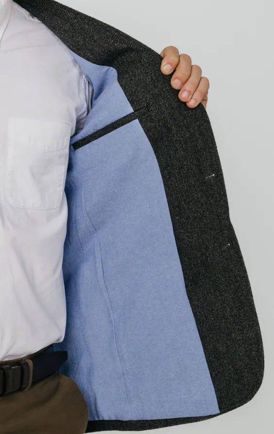Grey Barleycorn Tweed Jacket - photo 4 Grey Barleycorn Tweed Jacket - photo 4