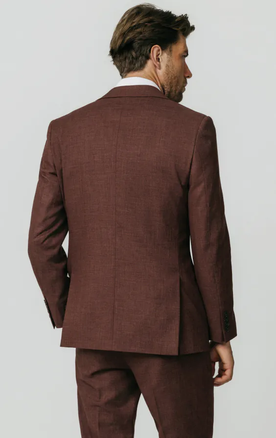 Dark Rosewood Weave 3 Piece Suit - photo 5 Dark Rosewood Weave 3 Piece Suit - photo 5