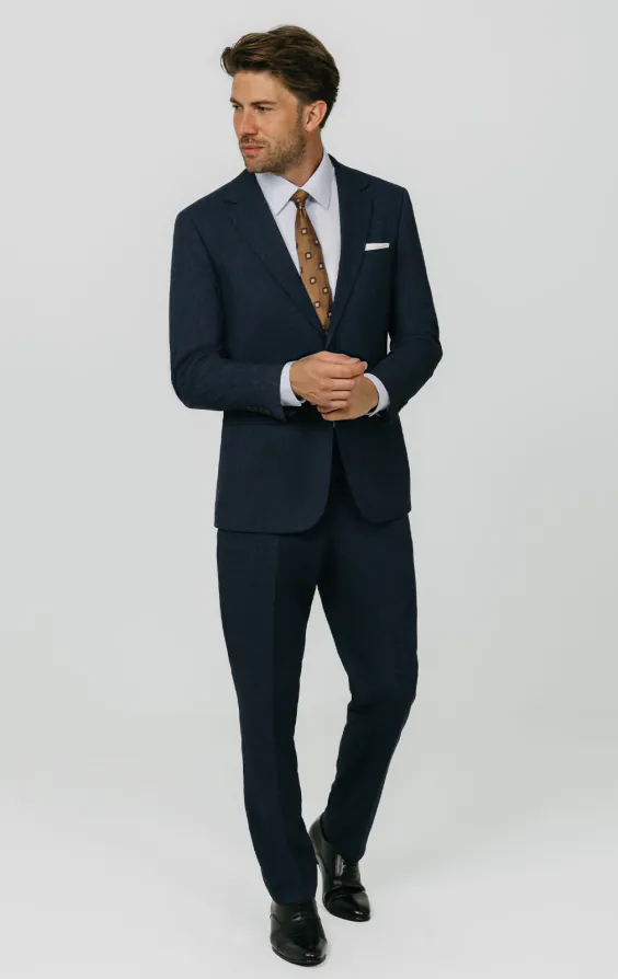 Blue Weave Suit Jacket - photo 1 Blue Weave Suit Jacket - photo 1