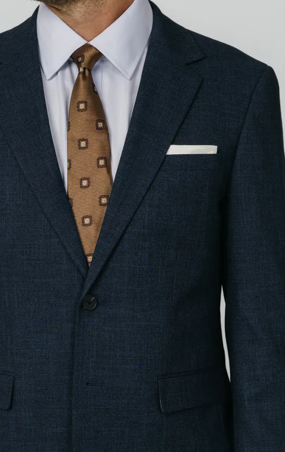 Blue Weave Suit Jacket - photo 3 Blue Weave Suit Jacket - photo 3