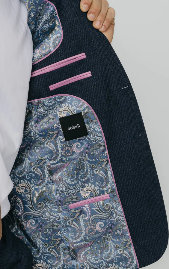 Blue Weave Suit Jacket - photo 4 Blue Weave Suit Jacket - photo 4