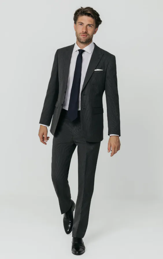 Charcoal Puppytooth Check Suit Jacket - photo 1 Charcoal Puppytooth Check Suit Jacket - photo 1