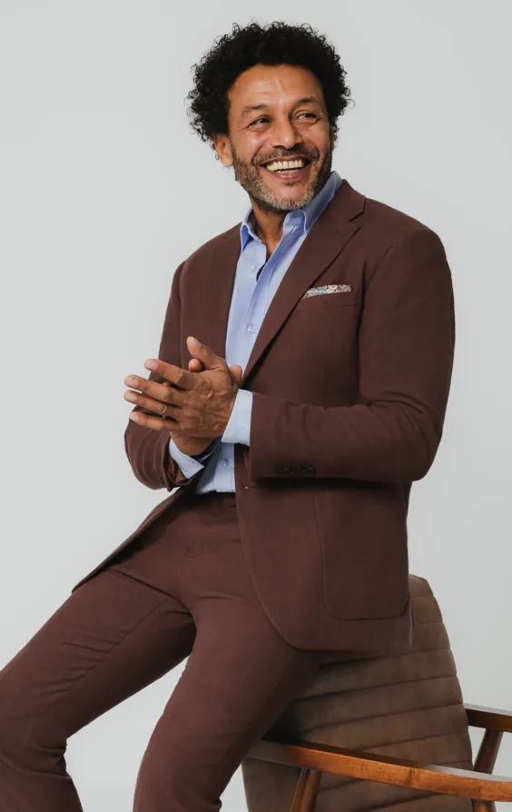 Mocha Linen Suit Jacket Mocha Linen Suit Jacket