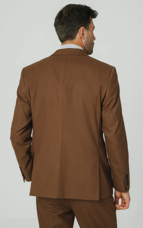 Mid Brown Twill Suit - photo 5 Mid Brown Twill Suit - photo 5