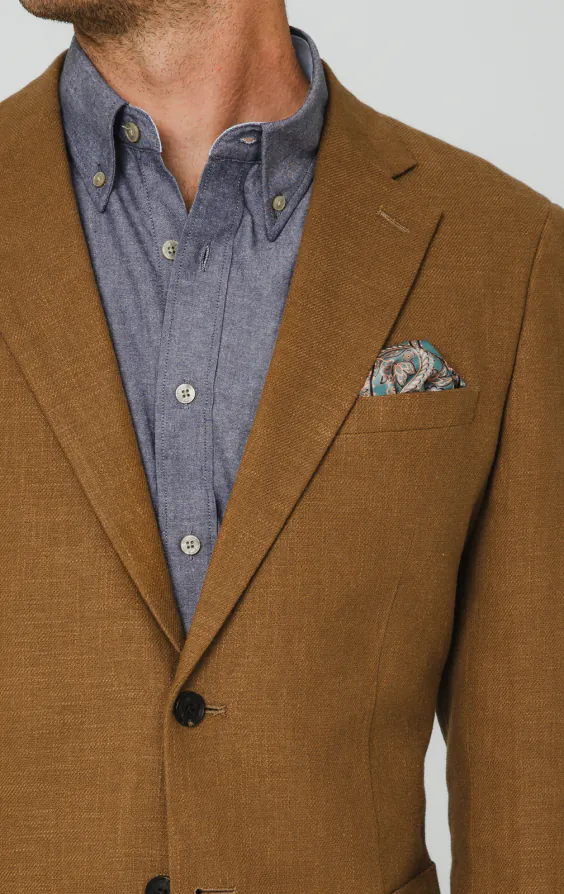 Mid Brown Ramie Jacket - photo 3 Mid Brown Ramie Jacket - photo 3