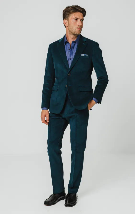 Teal Corduroy Jacket - photo 1