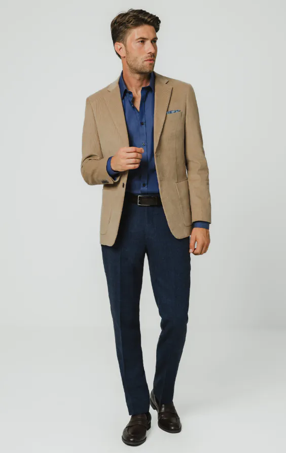 Tan Needlecord Jacket - photo 1