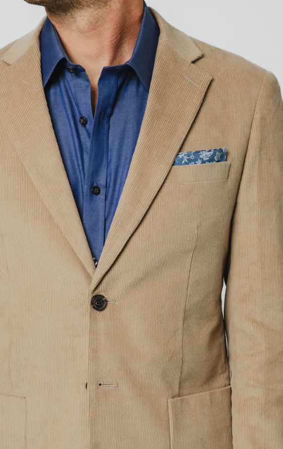 Tan Needlecord Jacket - photo 3