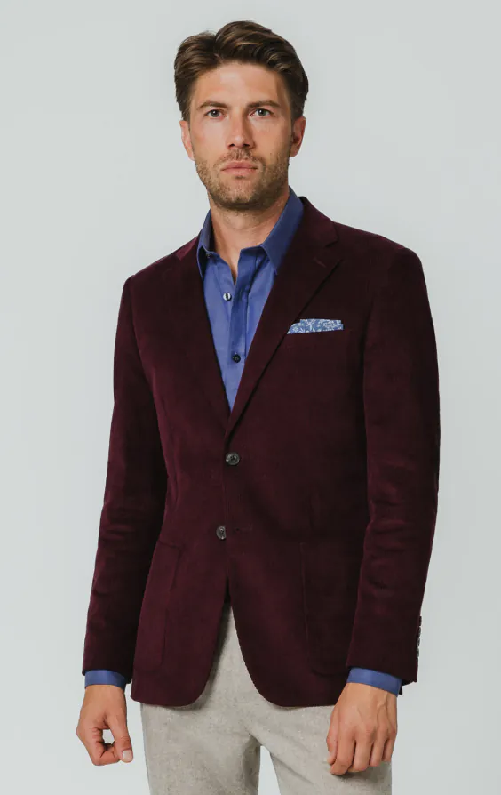 Burgundy Needlecord Jacket - photo 1 Burgundy Needlecord Jacket - photo 1