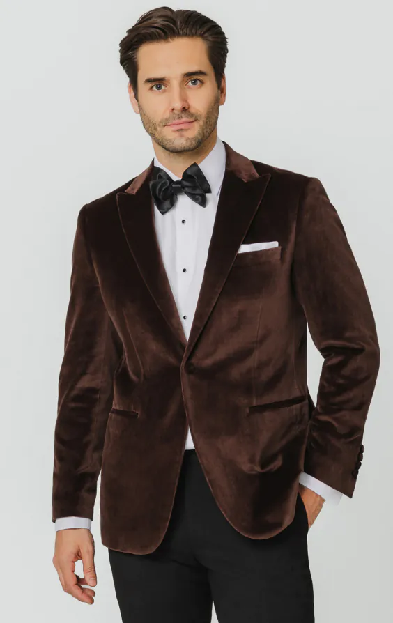 Brown Velvet Jacket - photo 2 Brown Velvet Jacket - photo 2