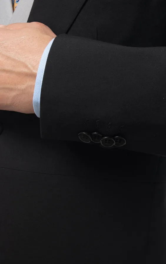 Black Morning Suit with Striped Trousers - photo 4 Black Morning Suit with Striped Trousers - photo 4