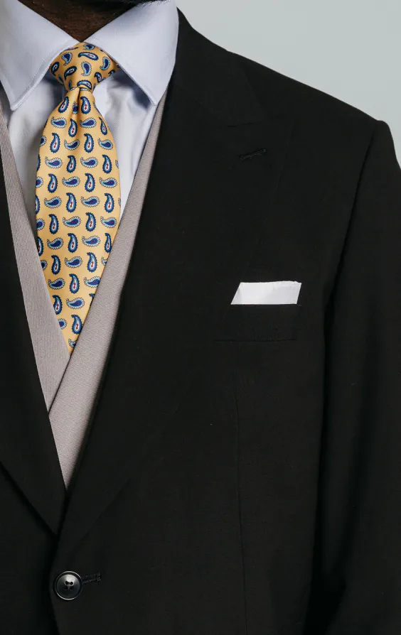 Black Morning Suit Tailcoat - photo 3 Black Morning Suit Tailcoat - photo 3