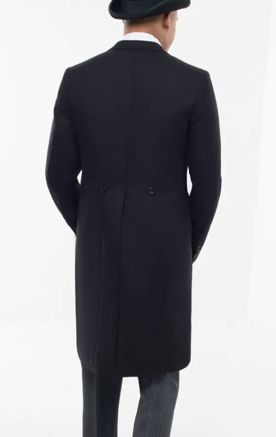 2 Piece Morning Suit, Top Hat, Vest, Shirt - photo 1 2 Piece Morning Suit, Top Hat, Vest, Shirt - photo 1