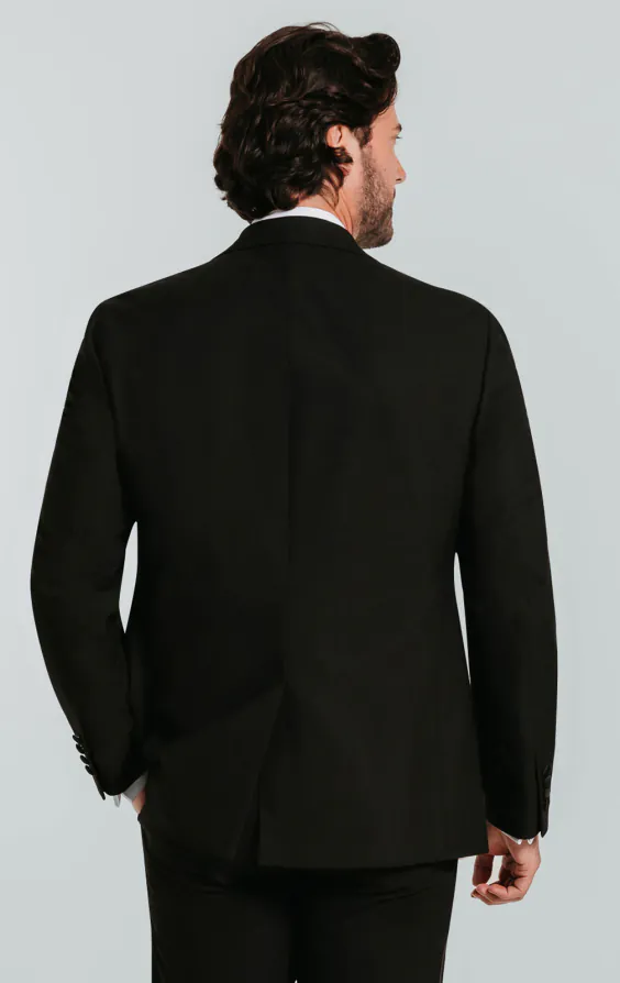 Black Tuxedo with Notch Lapel - photo 2 Black Tuxedo with Notch Lapel - photo 2