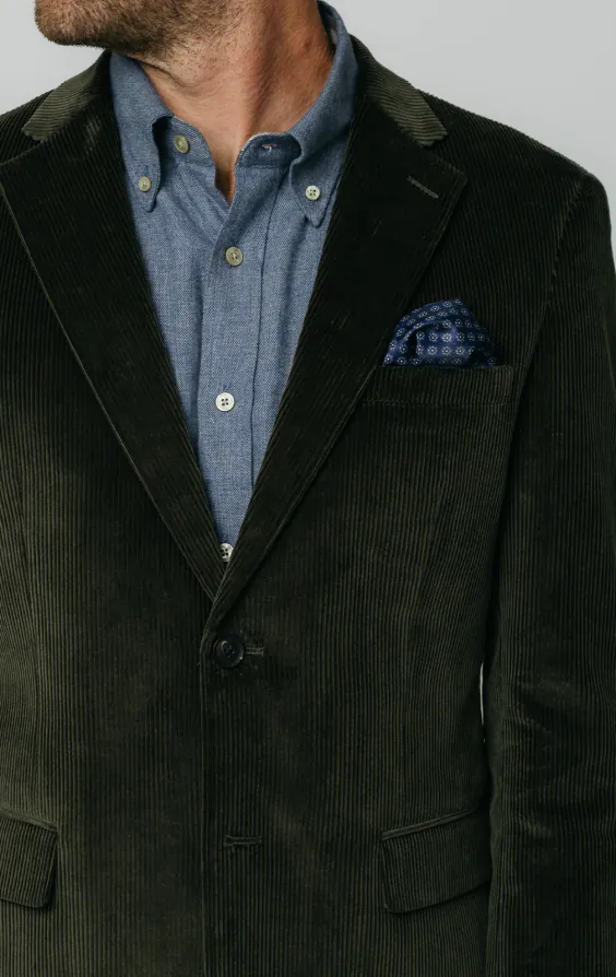 Green Corduroy Jacket - photo 3 Green Corduroy Jacket - photo 3
