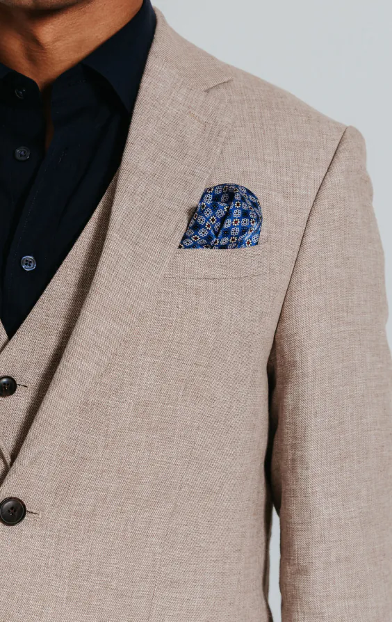 Sand Linen Suit Jacket - photo 3 Sand Linen Suit Jacket - photo 3