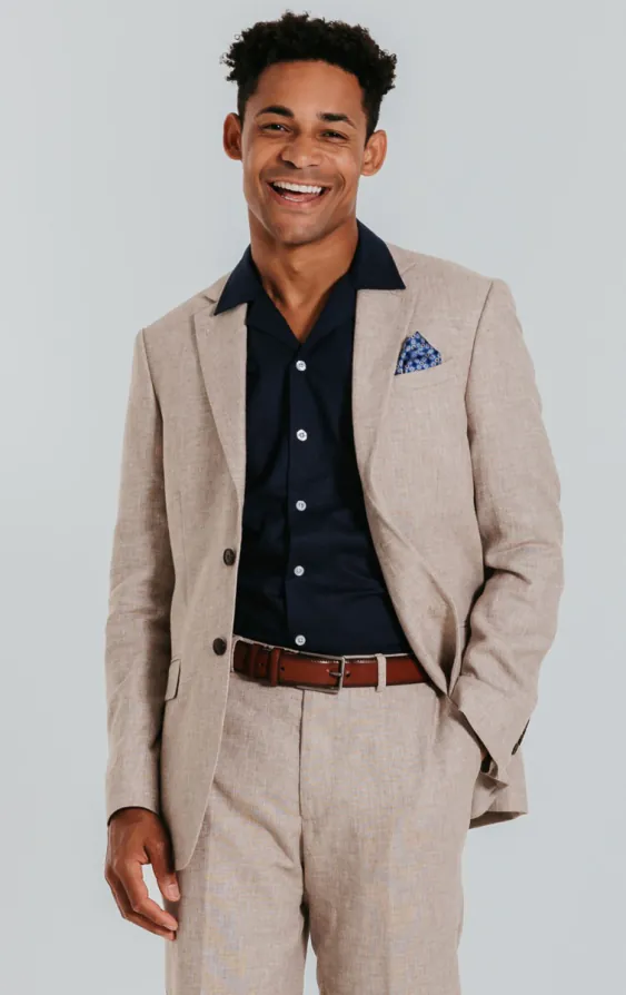 Sand Linen Suit Jacket Sand Linen Suit Jacket