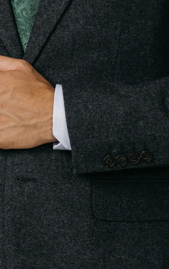 Dobell Grey Donegal Tweed Suit - photo 2 Dobell Grey Donegal Tweed Suit - photo 2