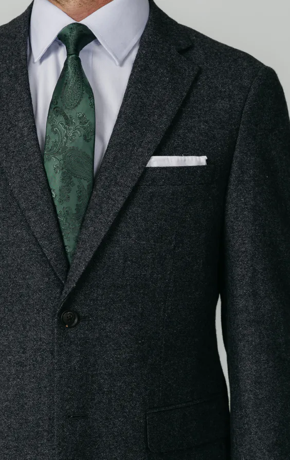 Dobell Grey Donegal Tweed Suit - photo 3 Dobell Grey Donegal Tweed Suit - photo 3