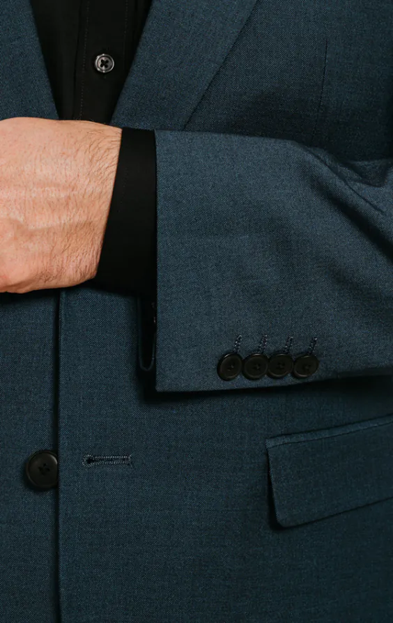 Teal Suit Jacket - photo 2 Teal Suit Jacket - photo 2